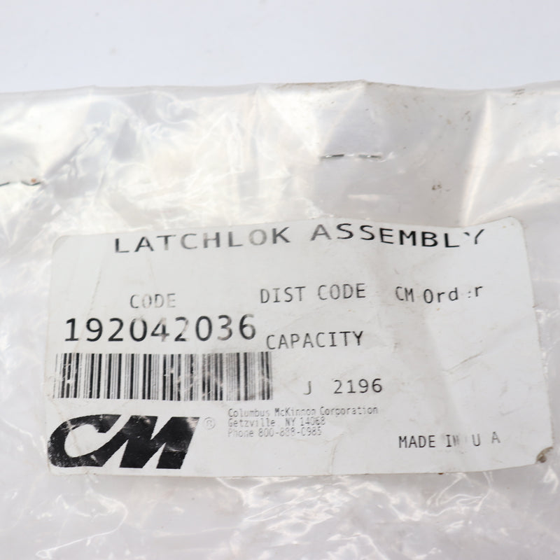 CM Latchlok Assembly HCH-HU 2T 192042036