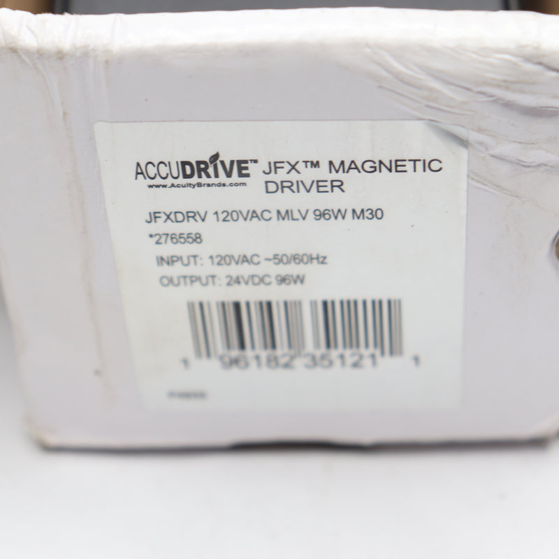 Accudrive Line Voltage Magnetic Driver 24V DC 96W 120 VAC JFXDRV