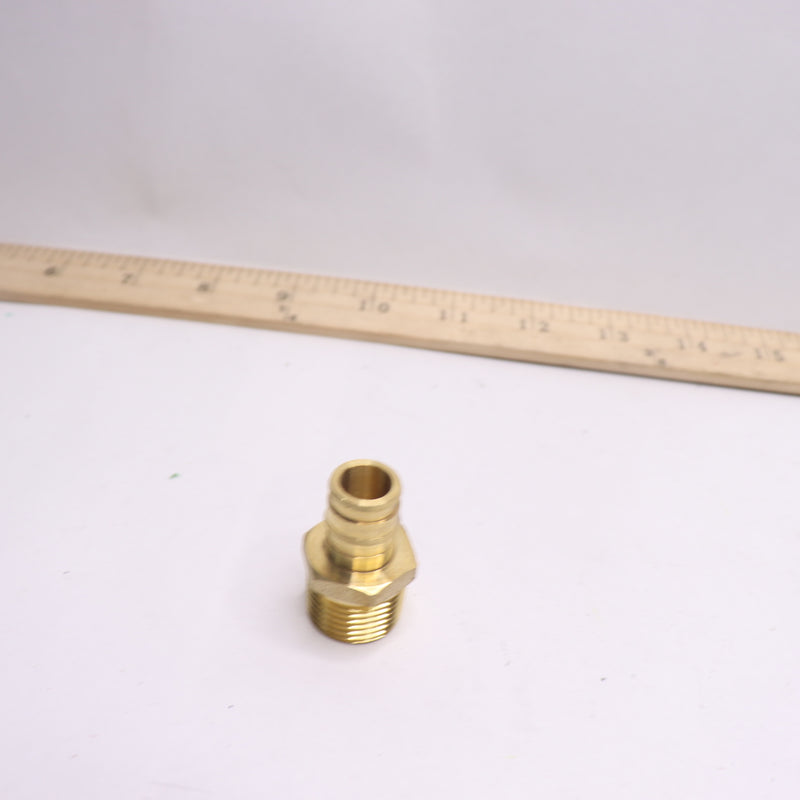 Apollo Expansion Pex Male Adapter Brass 1/2" PEX-A Barb x 1/2" MNPT