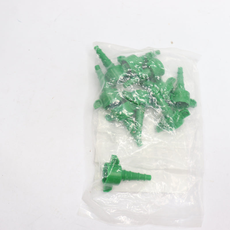 (10-Pk) Sunset Christmas Tree Connector Non-Swivel Green RES001
