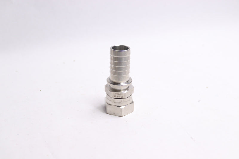 Gates Hydraulic Spiral Coupling Stainless Steel Female JIC 37 Flare Swivel