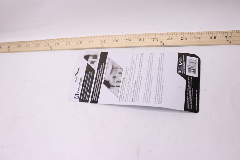 (2-Pk) Grip Clip Plastic Vinyl Coated Gray 1/4" x 0.2" SS28-6