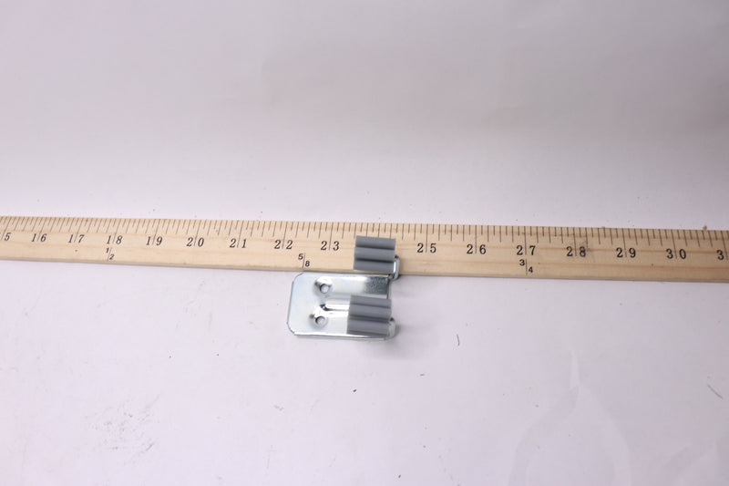 (2-Pk) Grip Clip Plastic Vinyl Coated Gray 1/4" x 0.2" SS28-6