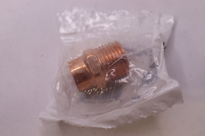 Mueller Streamline Wrot Copper Male Adapter 1/2" W61131