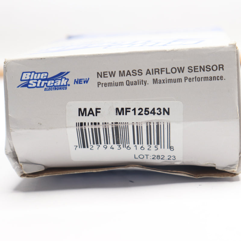 Blue Streak Electronics Mass Air Flow Sensor MF12543N