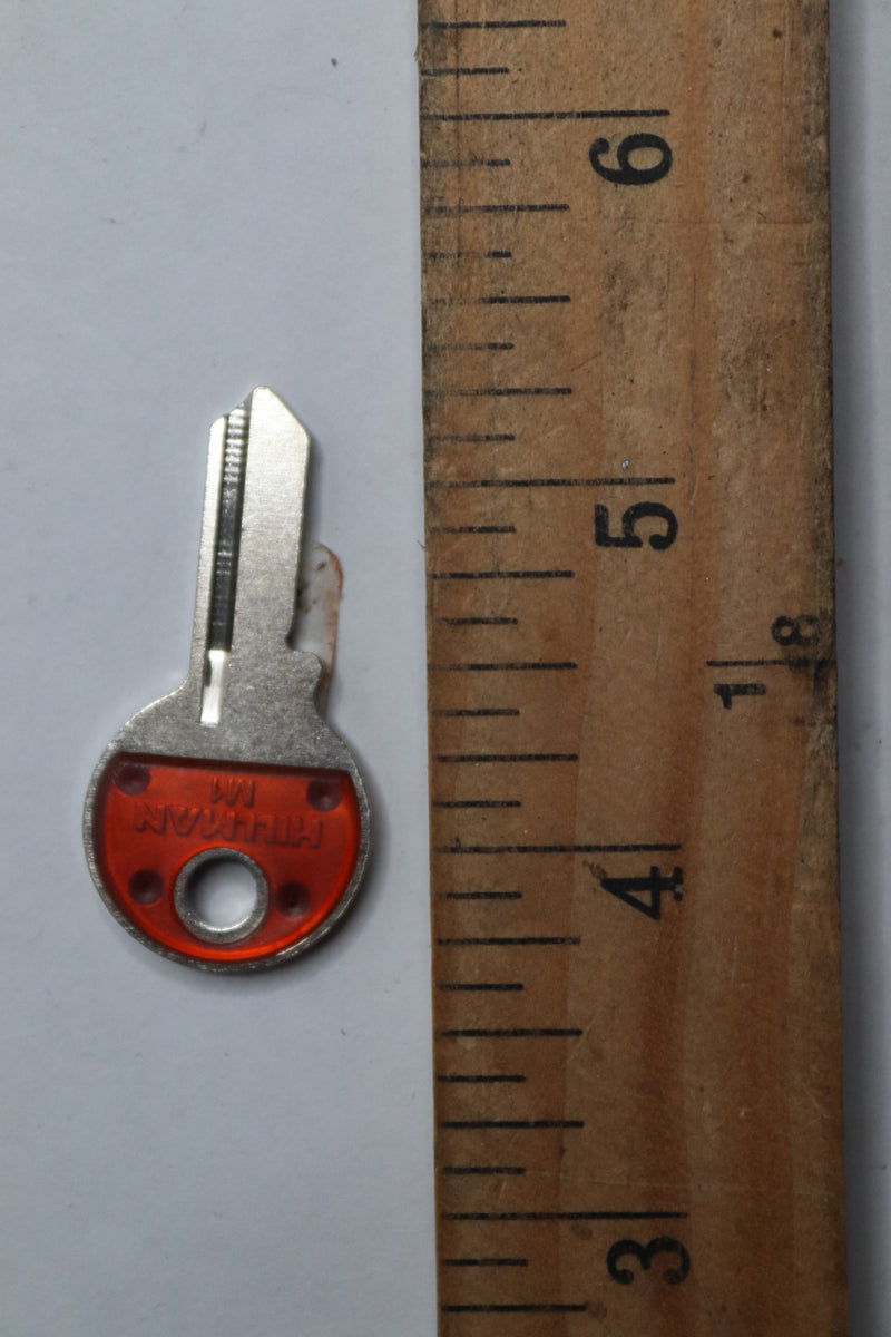 Hillman M-1 ColorPlus Padlock Key Blank Single 86236