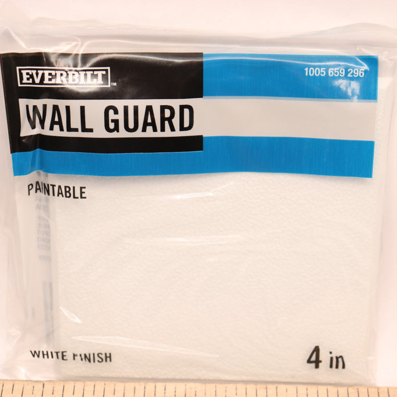 Everbilt Wall Guard White 4" 1005659296