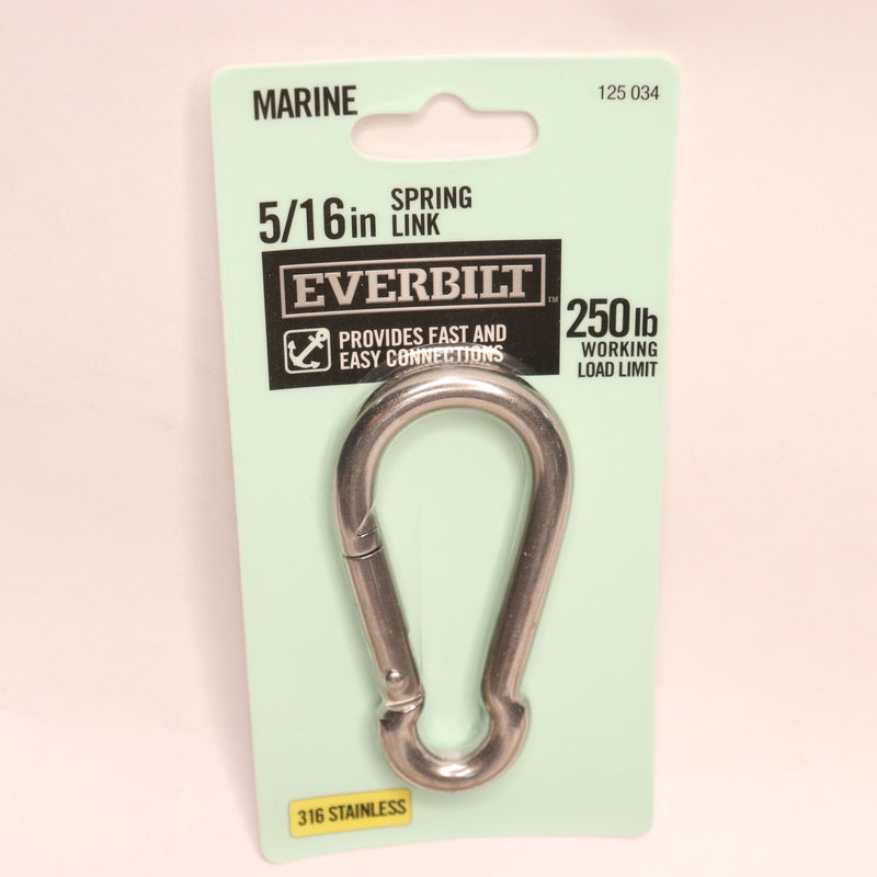 Everbilt Spring Link 316 Grade Stainless Steel 5/16" 125034