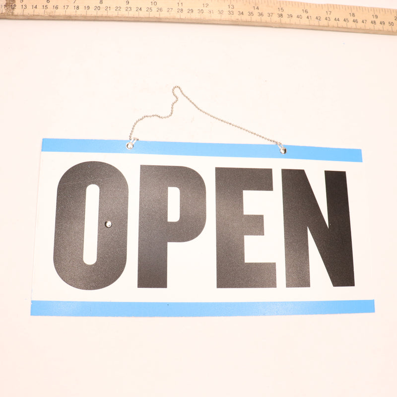 Everbilt Hangin Open and Closed Sign Plastic 1005531120