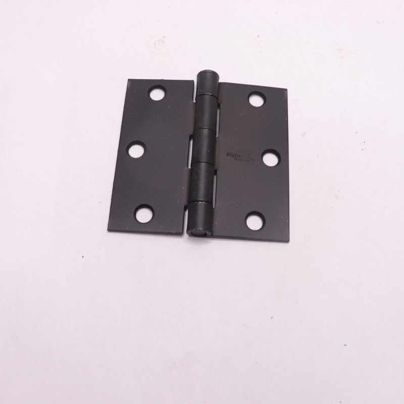 National Hardware Plain Bearing Square Corner Butt Hinge 3" x 3" N830-424