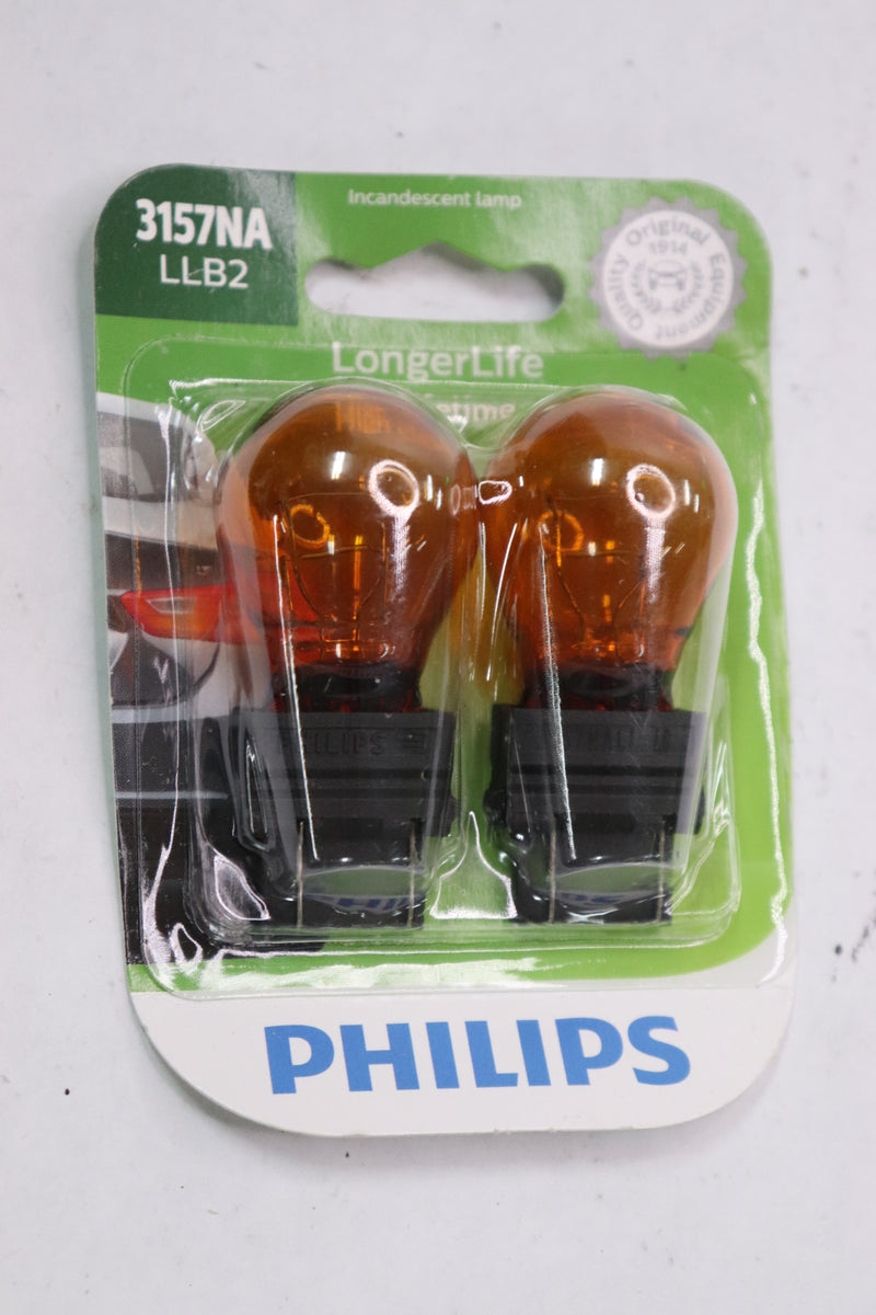 (2-Pk) Philips Turn Signal Light 3157NA