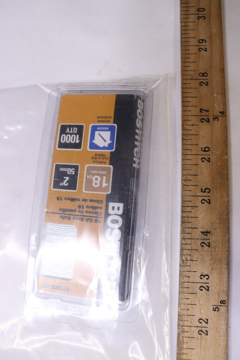 (1000-Pk) Bostitch Stick Brad Nails 18-Gauge 2" BT1350B-1M