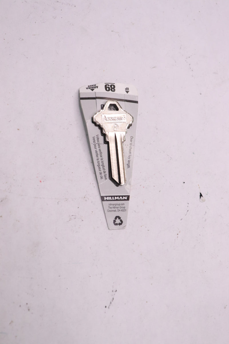 Hillman KeyKrafter House/Office Universal Key Blank 89 SC8 Single Sided 89507