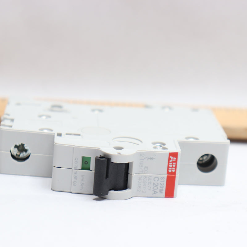 ABB Miniature Circuit Breaker 10kA 20A 1P ST201M-C20 2CDS271334R0204