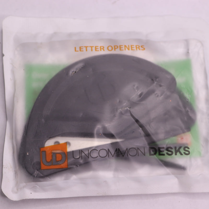 (3-Pk) Uncommon Desks Letter Openers Black UD-3PCS-EB