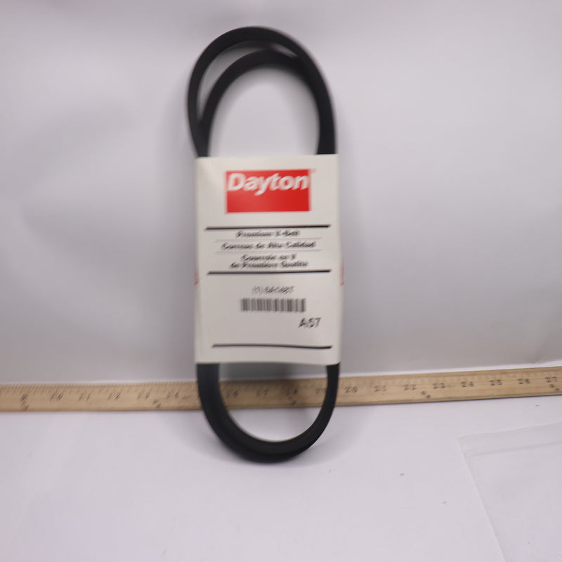 Dayton Industrial V-Belt A-Section 1/2 Top Width 11/32 Thick