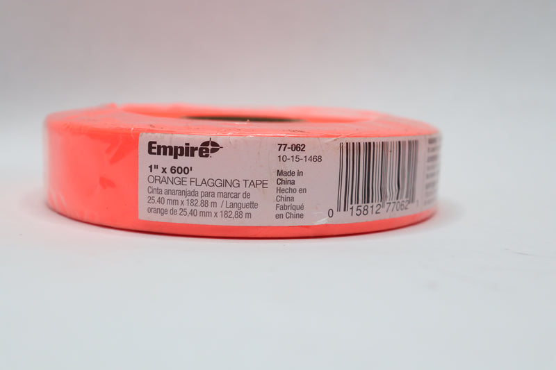 Empire Flagging Tape Orange 1" x 600' 77-062