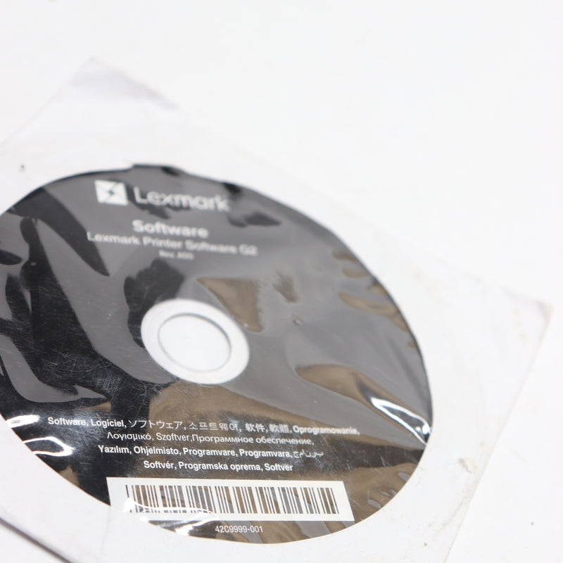 Lexmark Multifunction Printer Software CD 42C9999-01 - Software CD Only