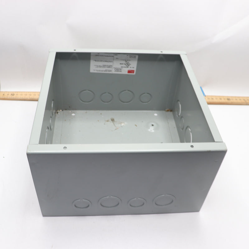 Nvent Screw-Cover Enclosure Type 1 with Knockouts Steel Gray - No Lid