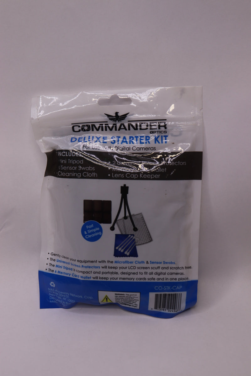 Commander Optic Deluxe Starter Kit Tripod Cleaning Cloth