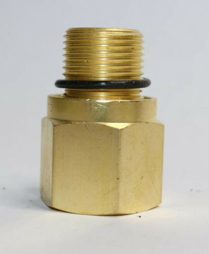 (100-Pk) Eaton Cable Gland Adapter Brass M20 x 1/2" NPT ADU100429