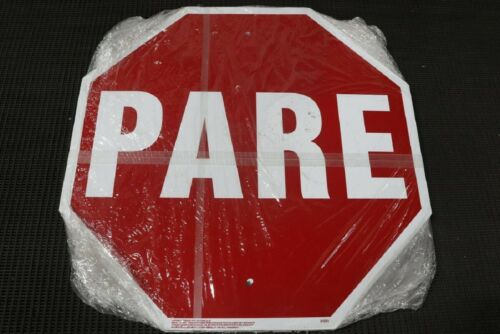 Everbilt Pare Aluminum Sign 18" x 18" 21351