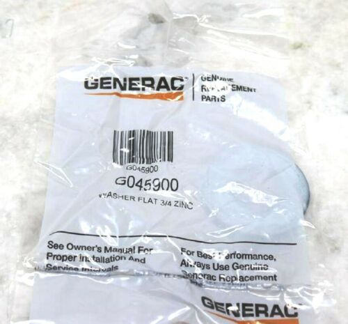 Generac Flat Washer Zinc 3/4" GEN-G045900