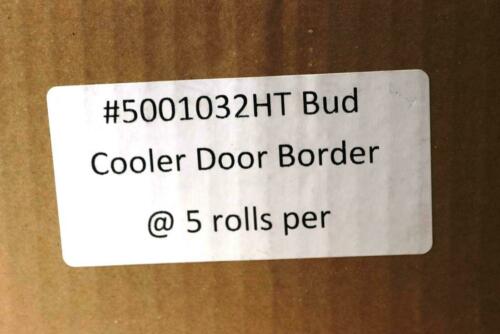 (5-Pk) Budweiser Cooler Door Border 5001032HT