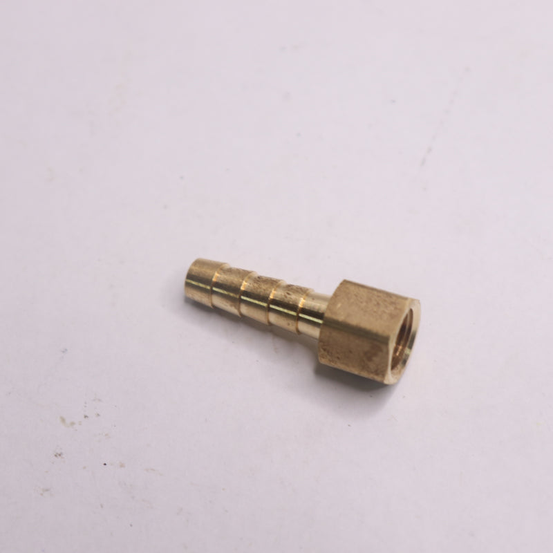 Anderson Metals Barb Insert Female Pipe Thread Brass 1/4" Hose ID x 1/8"