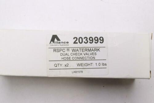 (2-Pk) Alliance Watermark Dual Check Valves Hose Connection 20mm 203999