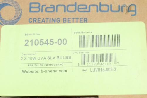 Brandenburg T8 Sleeved Bulbs 15W 210545-00