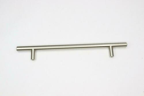 (3-Pk) GlideRite Solid Steel Cabinet Bar Pull 1/2" x 1-3/8" x 10" 5004-178-SS-1