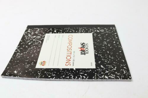 School Smart Flexible Cover Composition Books Marble Back 8.5" x 7" 2058