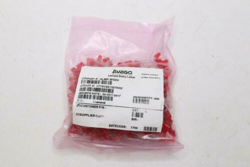 (2000-Pk) Broadcom Limited T-1 Diffused LED Red 3/4 T/H HLMP-WG02