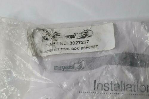 (4-Pk) Buyers Tool Box Bracket Spacer Kit 3027237