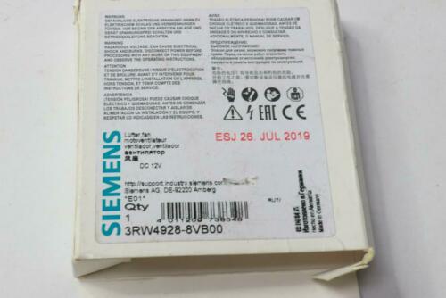 Siemens Fan for Sirius Soft Starter 115V AC 3RW4928-8VB00