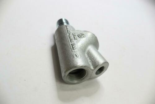 Cooper Crouse-Hinds Aluminum Female Hub Conduit Drain Seal 3/4" NPT EYD2
