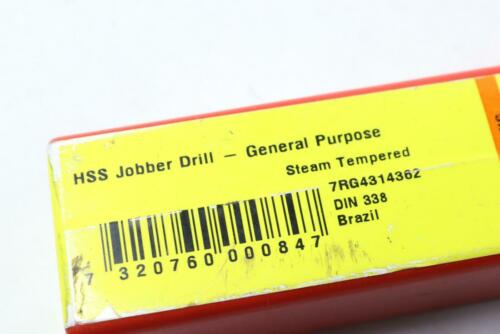 Dormer Type N General Purpose Jobber Length Drill 12.25mm 0000847 5-Pack