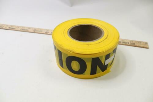 Tapix‎ Premium Caution Tape Yellow 3" x 1000-ft. FBA_CA1000