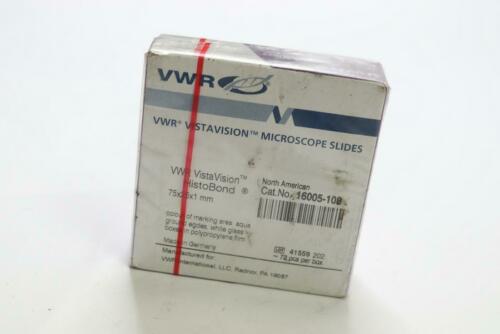 (72-Pk) VWR 16005-108 VistaVision Microscope Slides