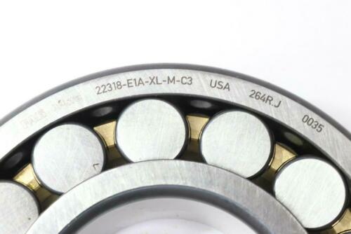 FAG Spherical Roller Bearing 90mm ID x 190mm OD x 64mm Width 22318-E1A-M-C3