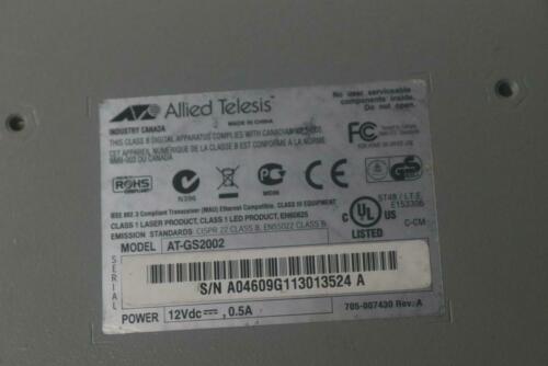 Allied Telesis Ethernet Bridging Converter AT-GS2002