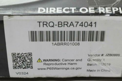 TRQ Disc Brake Rotor BRA74041 1ABRR01008