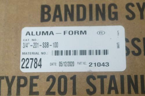 Aluma-Form Pole Band Stainless Steel 3/4" x 100' 21043