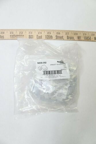 (10) National Hardware Ferrules and Stops Aluminum 1/8" N830-352