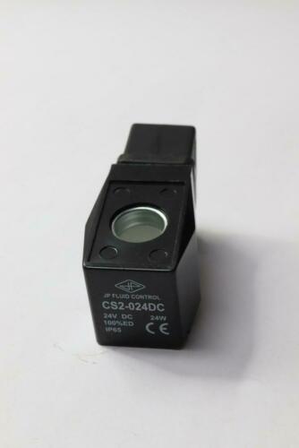 JP Fluid Control CS2 Series Coil DIN-A Connector 24V DC CS2-024DC