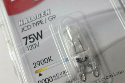 Satco Base Light Bulb 1/Card 120V 75-Watt T4 G9 Clear - S3546