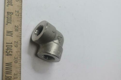Anvil Stainless Steel Threaded Elbow 3M 1/2" A/SA182