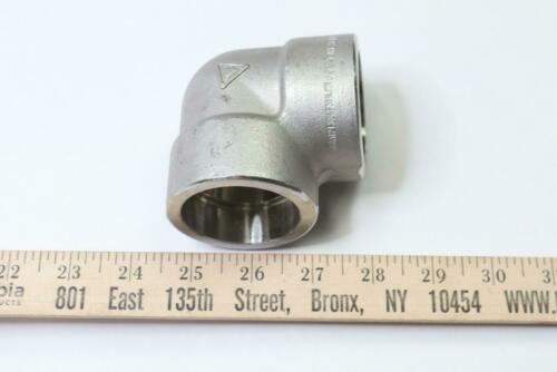 Socket Weld 90 Degree Elbow 304/304L Forged Stainless Steel Pipe 3001-HSW
