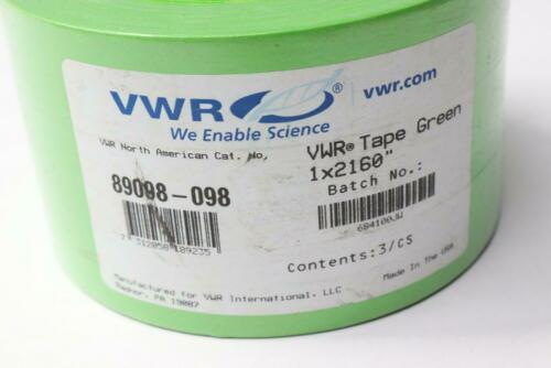 VWR Tape Green 1" x 2160" 89098-098